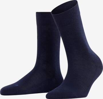 FALKE Socks 'Sensitive London' in Blue: front