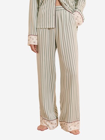 Pantalon de pyjama 'Ceona' ETAM en vert : devant