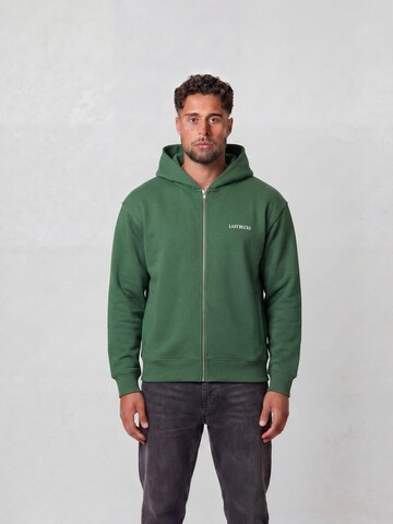 Veste de survêtement 'Last Bucks | Capital Zip Hoodie' Last Bucks en vert