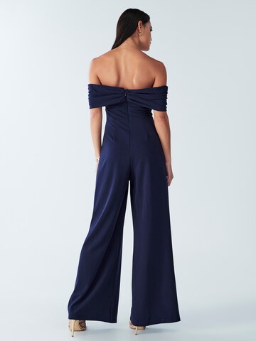 Tuta jumpsuit 'Amalie' di BWLDR in blu: dietro