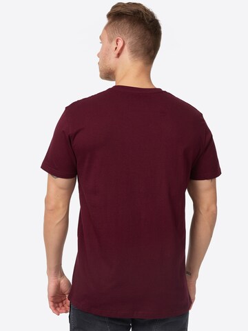 LONSDALE Shirt 'Langsett' in Rood
