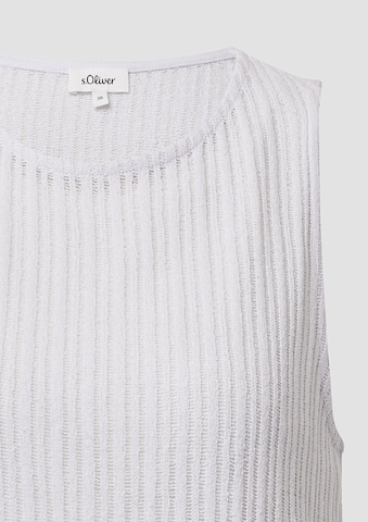 s.Oliver Knitted top in White