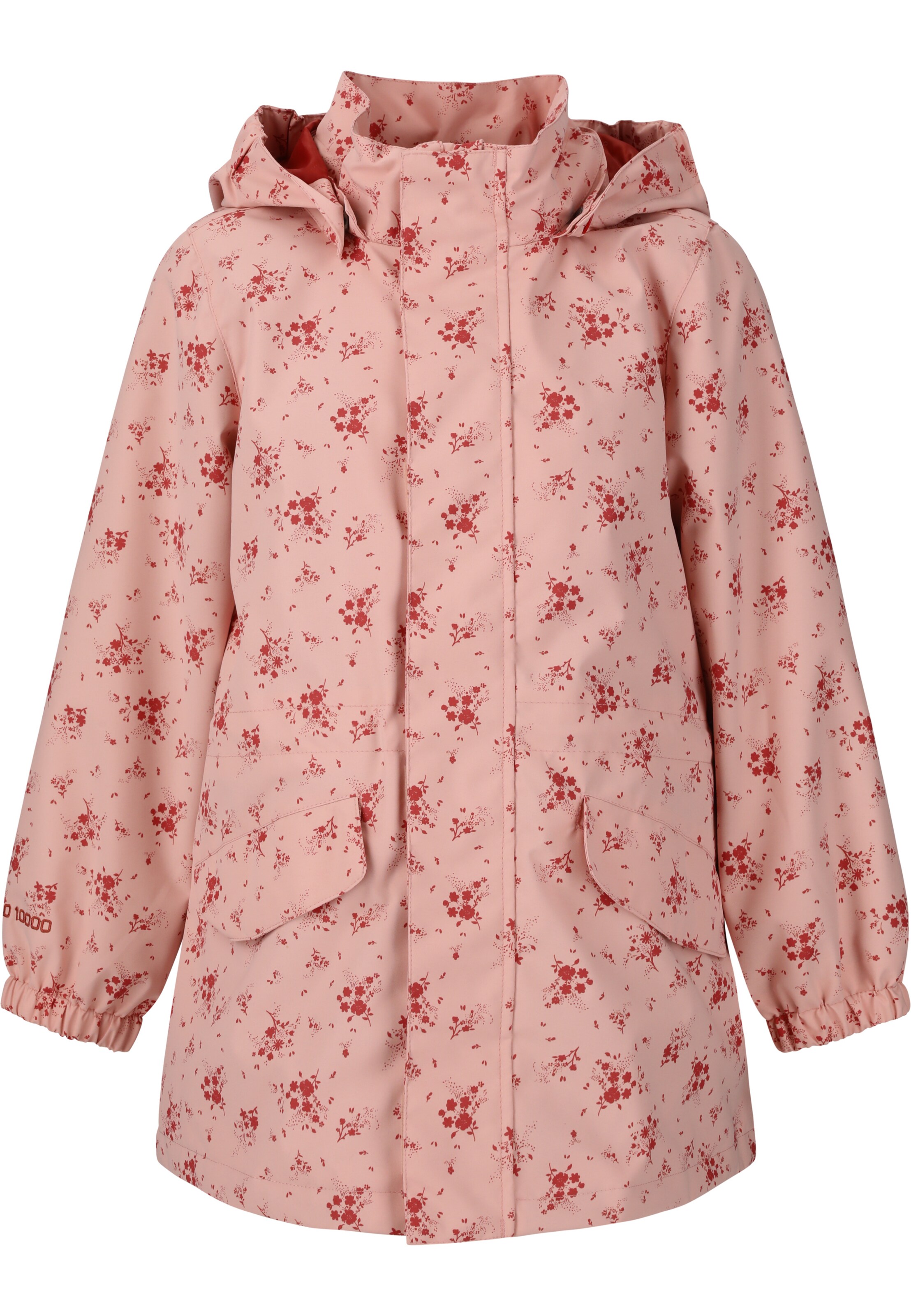 ZigZag Outdoor jacket 'Rebekka' in Pink: front