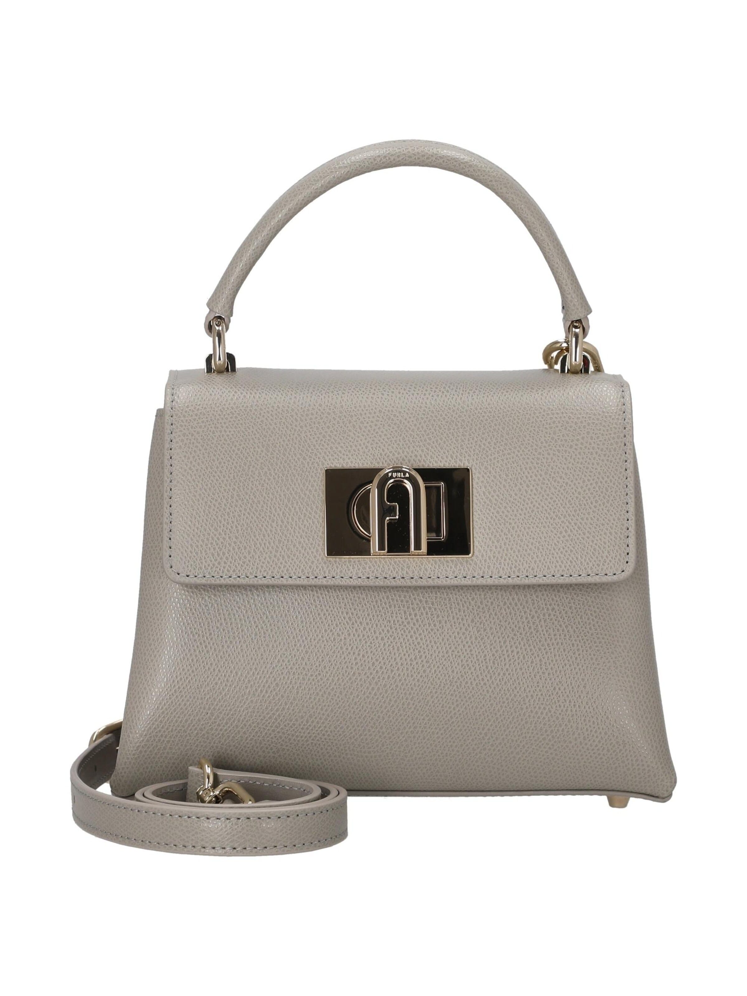 FURLA Handbag '1927 Mini' in Grey: front