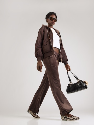 Juicy Couture Flared Broek 'LAYLA' in Bruin