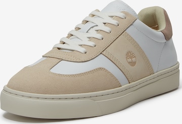 balta TIMBERLAND Batai su raišteliais 'Low Lace-Up Sneaker': priekis