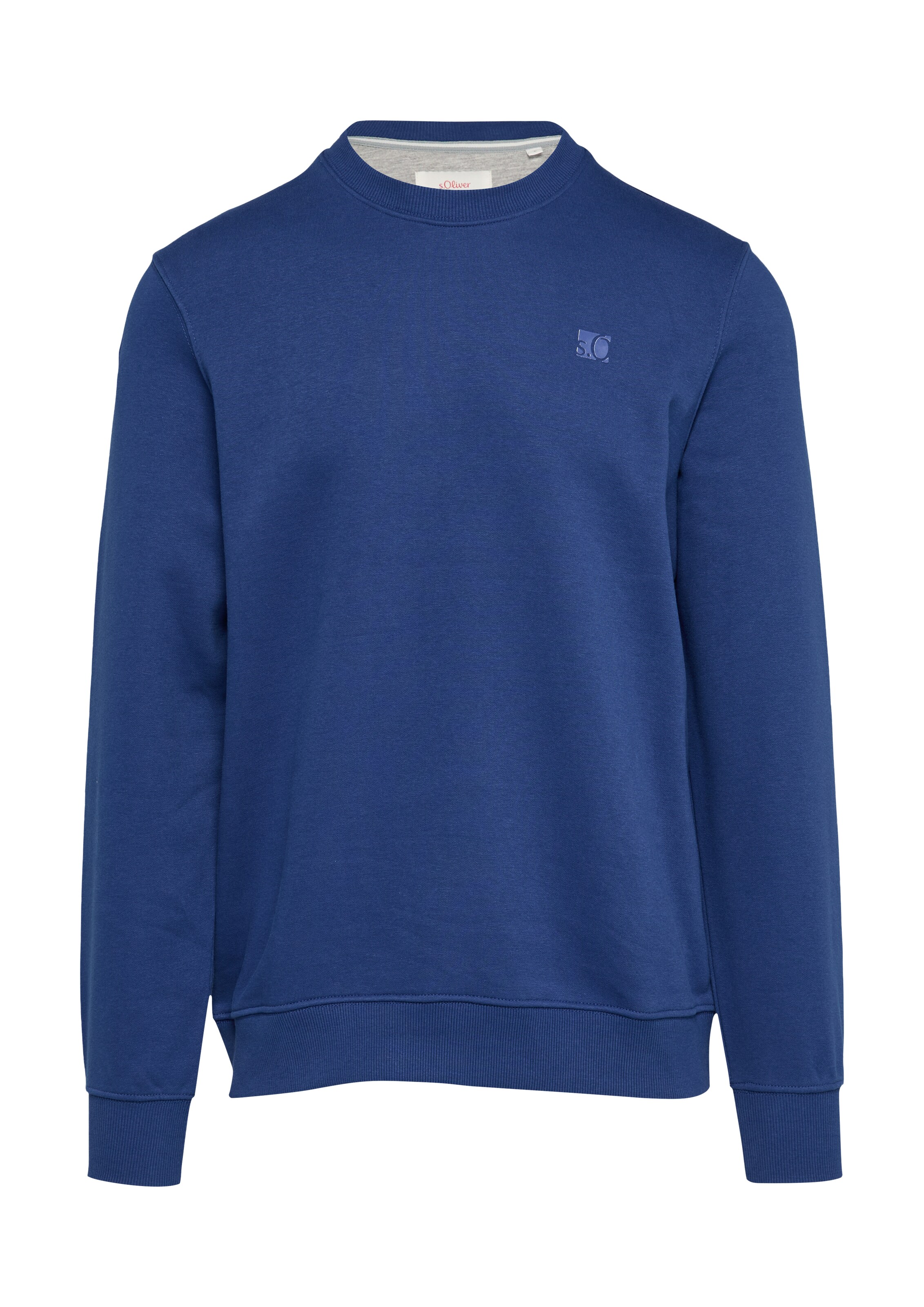 Sweat-shirt s.Oliver en bleu : devant