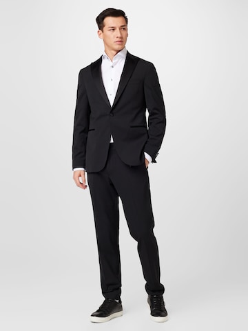 Michael Kors Regular Suit 'TUXEDO' in Black: front