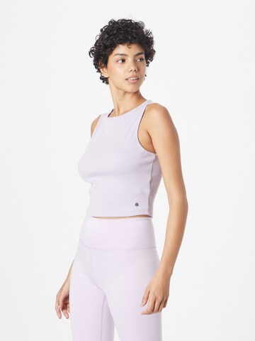 ROXY Top 'NEVER ENDING VACAY' in Purple: front