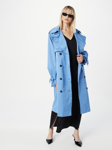 Misspap Ανοιξιάτικο και φθινοπωρινό παλτό σε μπλε