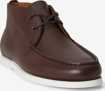 Polo Ralph Lauren - Botines chukka 'MERTON' en marrón: frente
