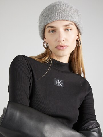 Calvin Klein Jeans Šaty – černá