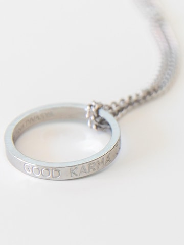 Divasya Necklace 'Good Karma comes back' in Silver