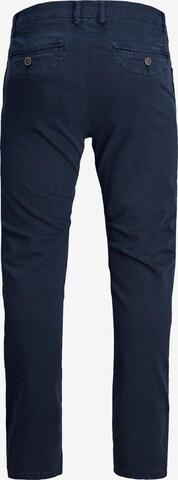 JACK & JONES Slimfit Chinohousut 'Marco Fred' värissä sininen