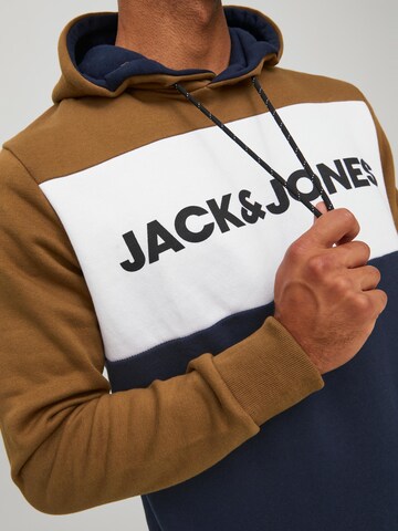 JACK & JONES Sweatshirt in Brown