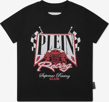 Philipp Plein - Camiseta 'Racing' en negro: frente