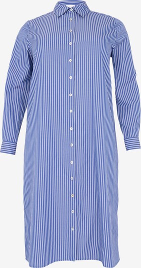 Yoek Blusenkleid in blau / weiß, Produktansicht