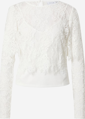 VILA Blouse 'LISA' in Wit: voorkant