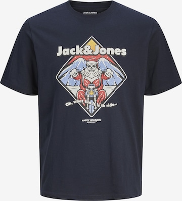 JACK & JONES Shirt in Blue: front