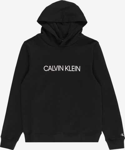 Calvin Klein Jeans Sportisks džemperis, krāsa - melns / balts, Preces skats