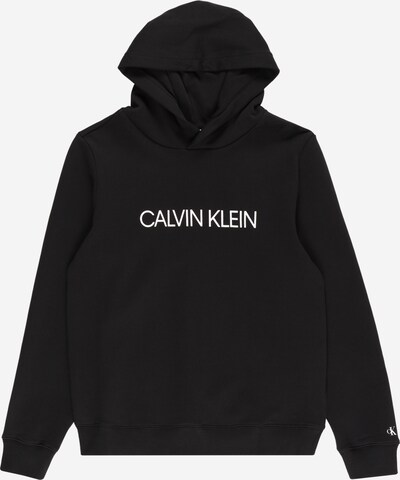 Calvin Klein Jeans Sweatshirt in schwarz / weiß, Produktansicht