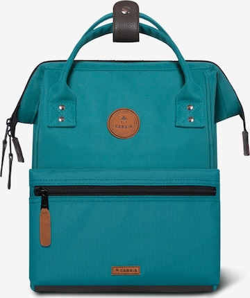 Cabaia Backpack in Green: front