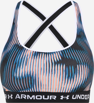 UNDER ARMOUR Soutien-gorge de sport en bleu / bleu clair / rose / noir, Vue avec produit