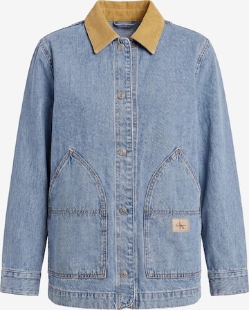 mėlyna Calvin Klein Jeans Demisezoninė striukė: priekis