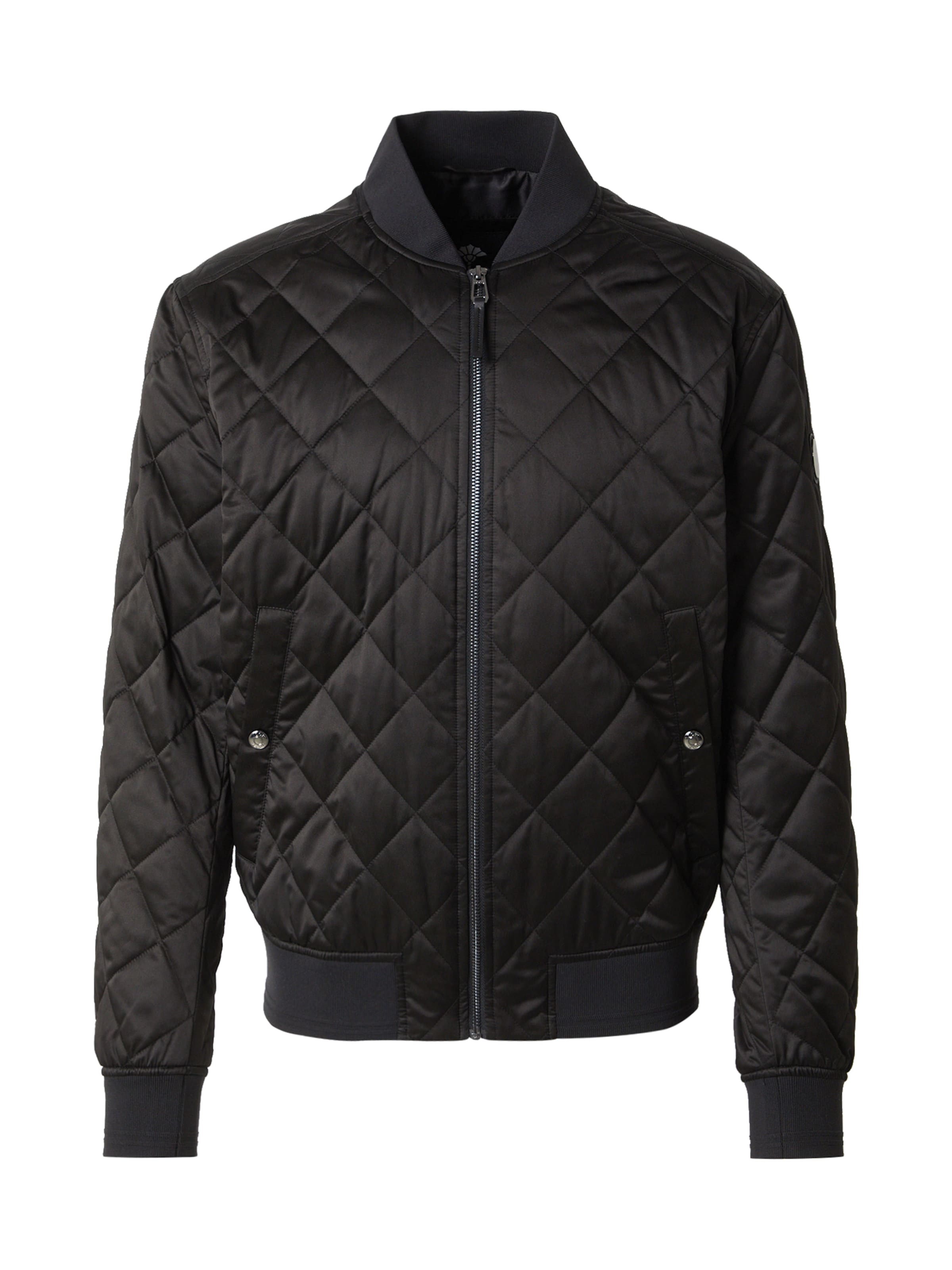 JOOP! Φθινοπωρινό και ανοιξιάτικο μπουφάν 'Adams' σε μαύρο: μπροστά