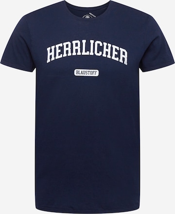 Herrlicher T-Shirt in Blau: predná strana