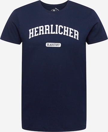 Herrlicher Shirt in Blue: front