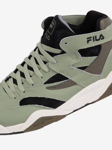 FILA - Sapatilhas altas 'SQUAD' em verde