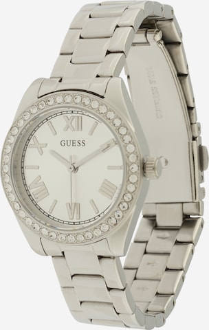 Montre à affichage analogique 'Mini Luna' GUESS en argent : devant