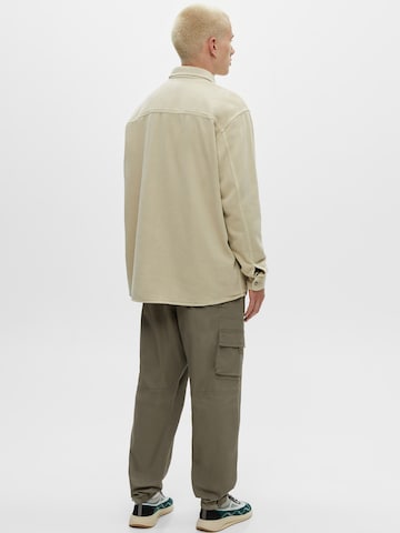 Loosefit Pantaloni cargo di Pull&Bear in verde