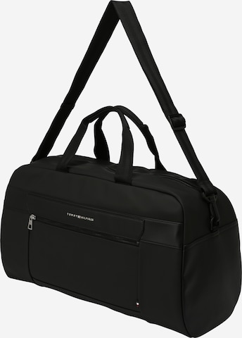 TOMMY HILFIGER Travel bag in Black: front