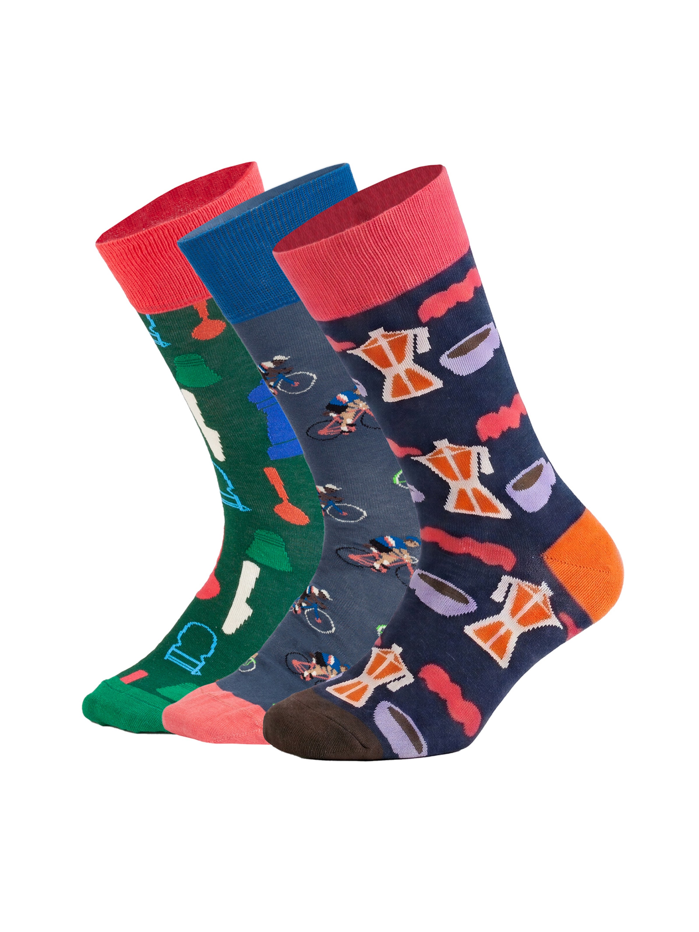 DillySocks Socken 'Urban Essentials' in Mischfarben: Vorderseite