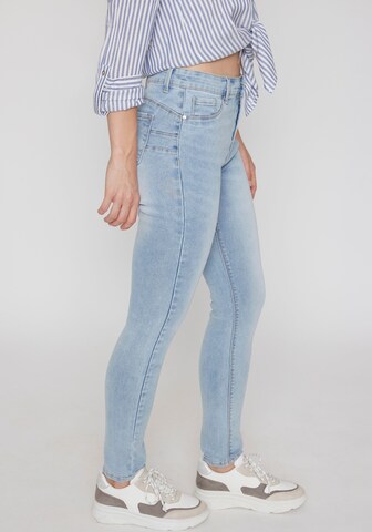 Coupe slim Jean Hailys en bleu