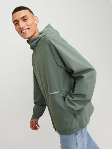 JACK & JONES Between-Season Jacket 'Vesterbro' in Green