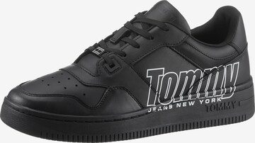Tommy Jeans Sneakers laag in Zwart: voorkant