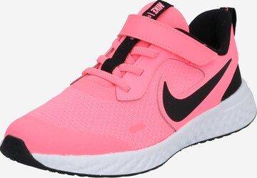 NIKE Sportschoen 'Revolution 5' in Roze: voorkant