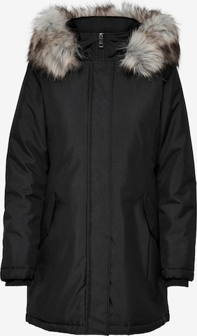 ONLY Winterparka 'Katy' in Zwart: voorkant