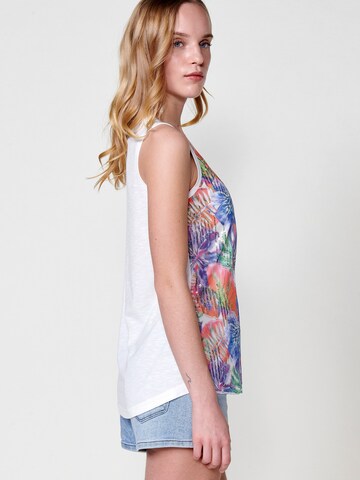 KOROSHI Top in White