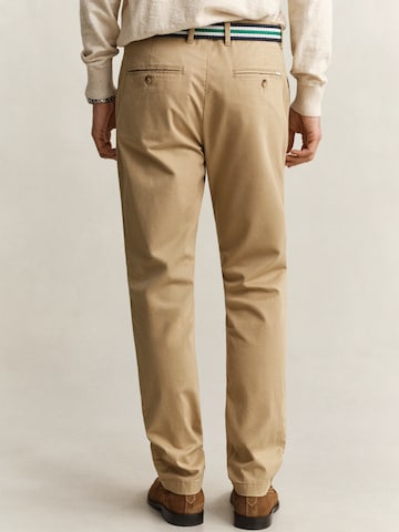 GANT Liibuv Chino-püksid, värv roheline