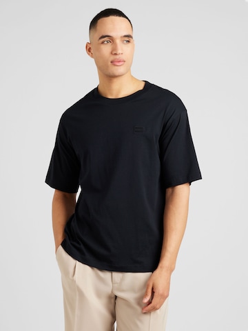 T-Shirt GANT en noir : devant