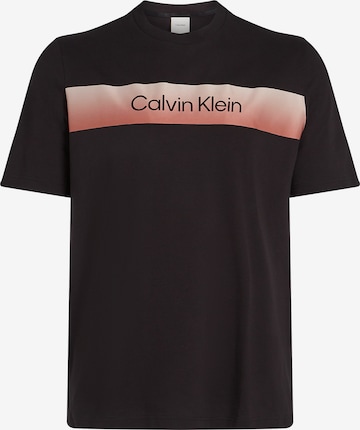 juoda Calvin Klein Big & Tall Marškinėliai: priekis