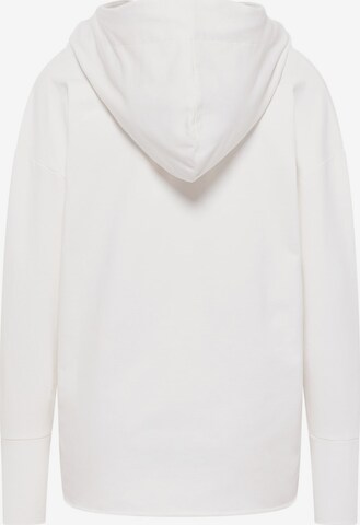Sweat-shirt 'Dyra' Elbsand en blanc