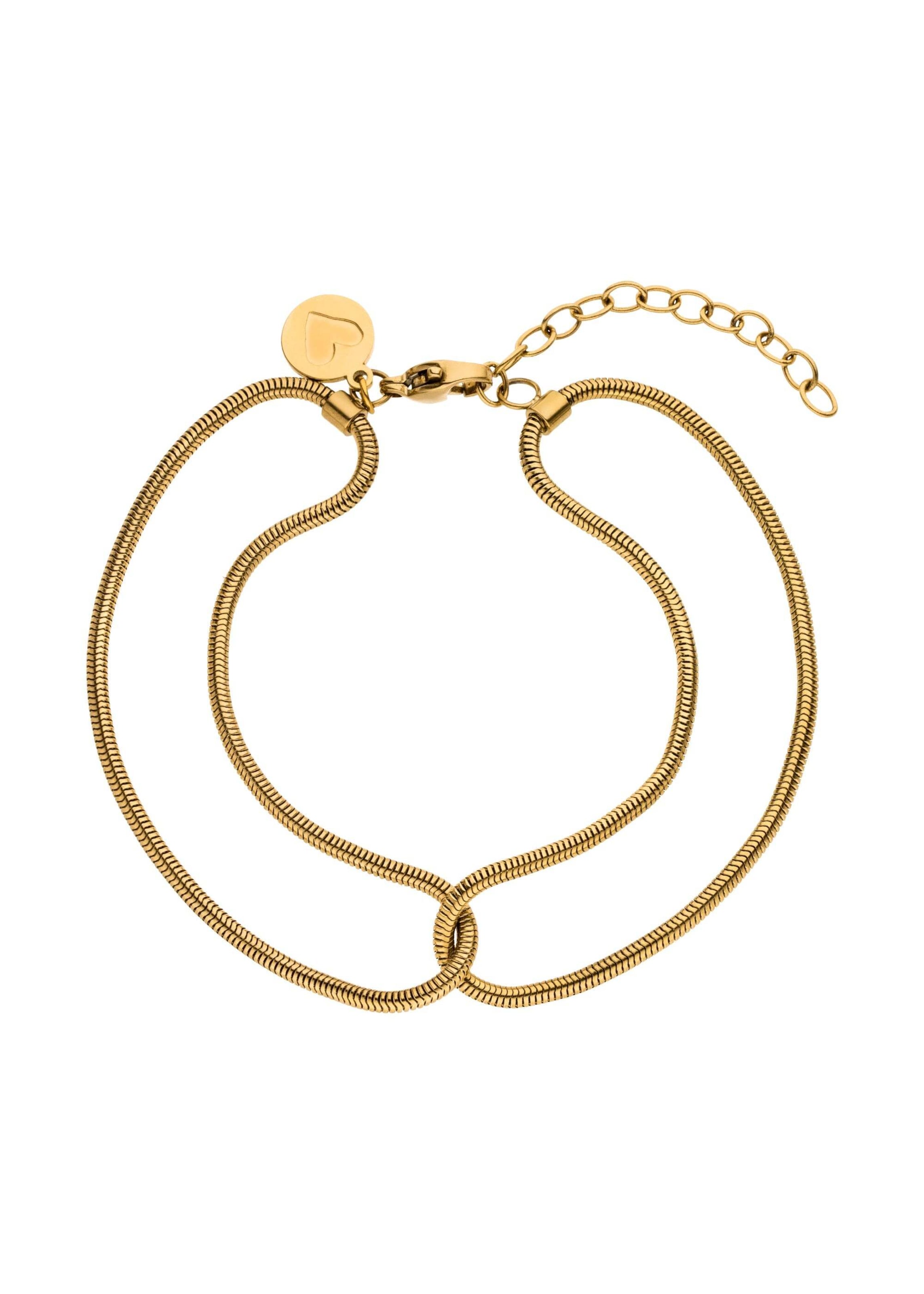 PURELEI Armband 'Kindness' in Gold: Vorderseite