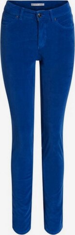 OUI Regular Broek in Blauw: voorkant