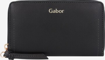 GABOR Wallet in Black: front