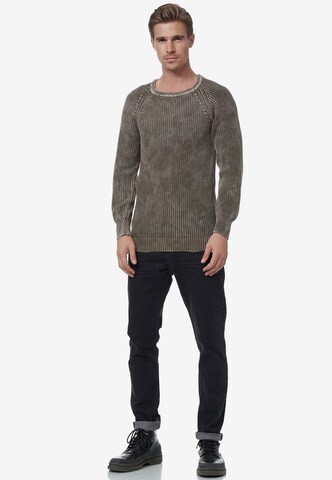 Rusty Neal Pullover in Grau